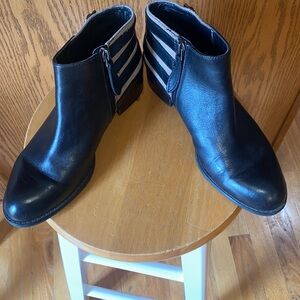 Franco Sarto Black Ankle Boots